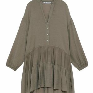 Zara Short Ruffle Dress